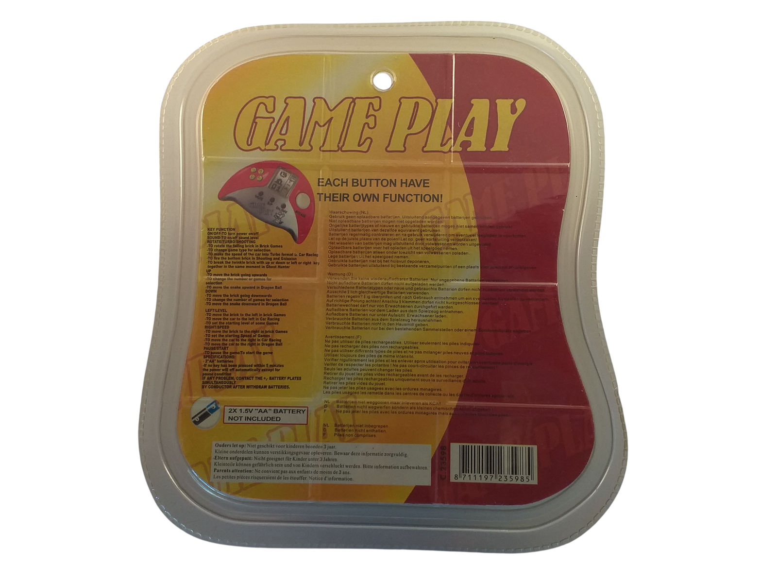 Brick Game 9999 in 1 (pink version)